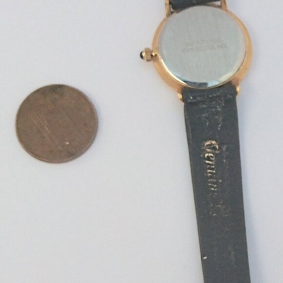 Vintage Ladies Dufonte Lucien Piccard (Possible) Diamond Accent Watch - Picture 2 of 5